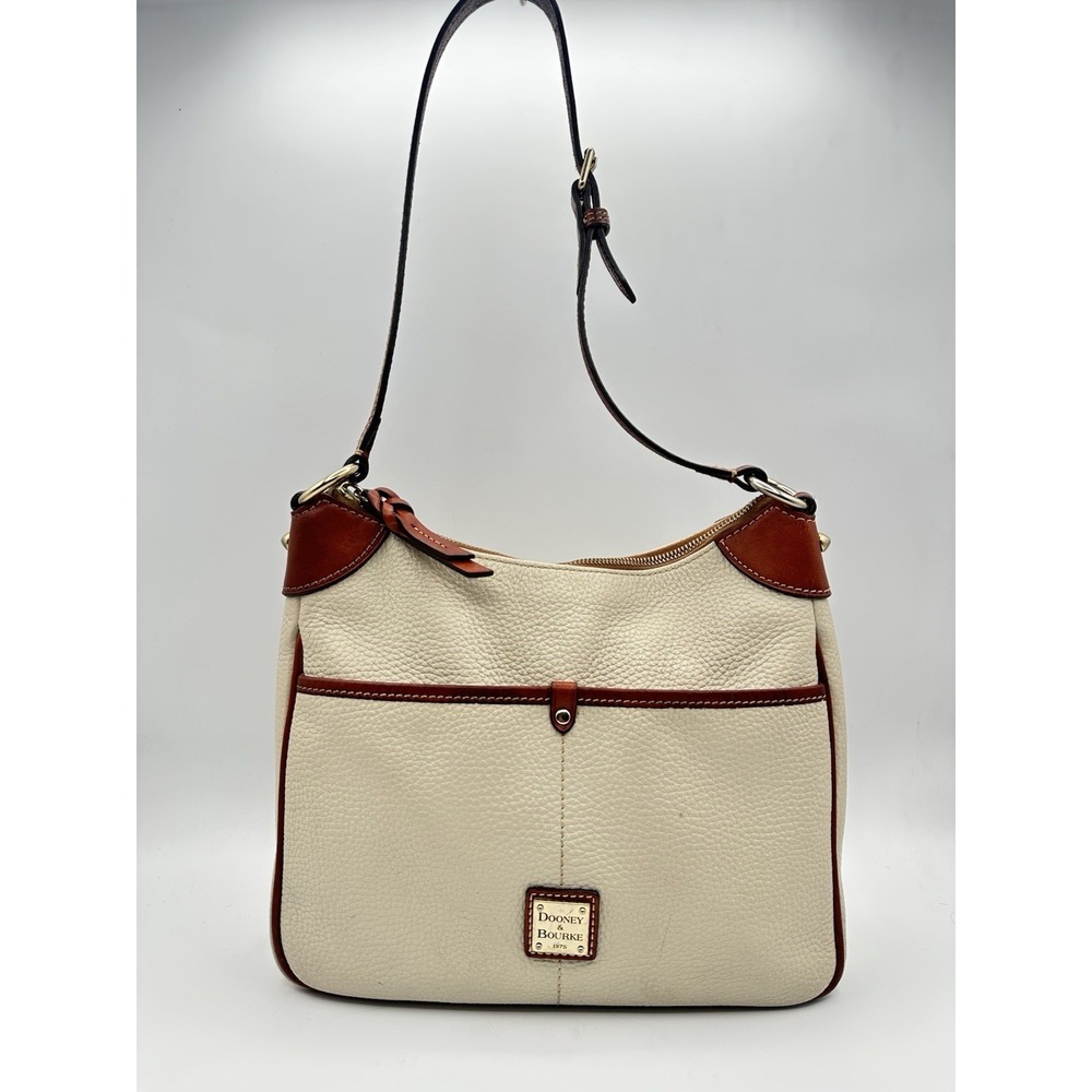 Dooney & Bourke Pebble Grain Rebecca Hobo Shoulder Bag – Classic & Stylish